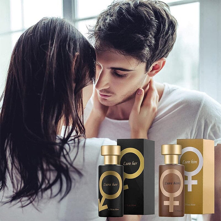 Flacon de parfum phéromones unisexe, booste la confiance et crée un sillage mémorable.