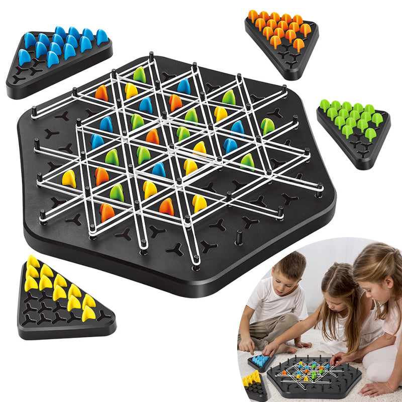 Jeu de société LinkLogic: les joueurs coopèrent pour résoudre des défis stratégiques, idéal pour famille et amis.