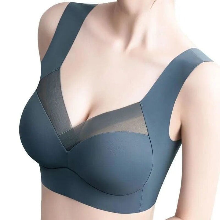 Sous-vêtement femme sans fil, push-up sculptant pour un look naturel.