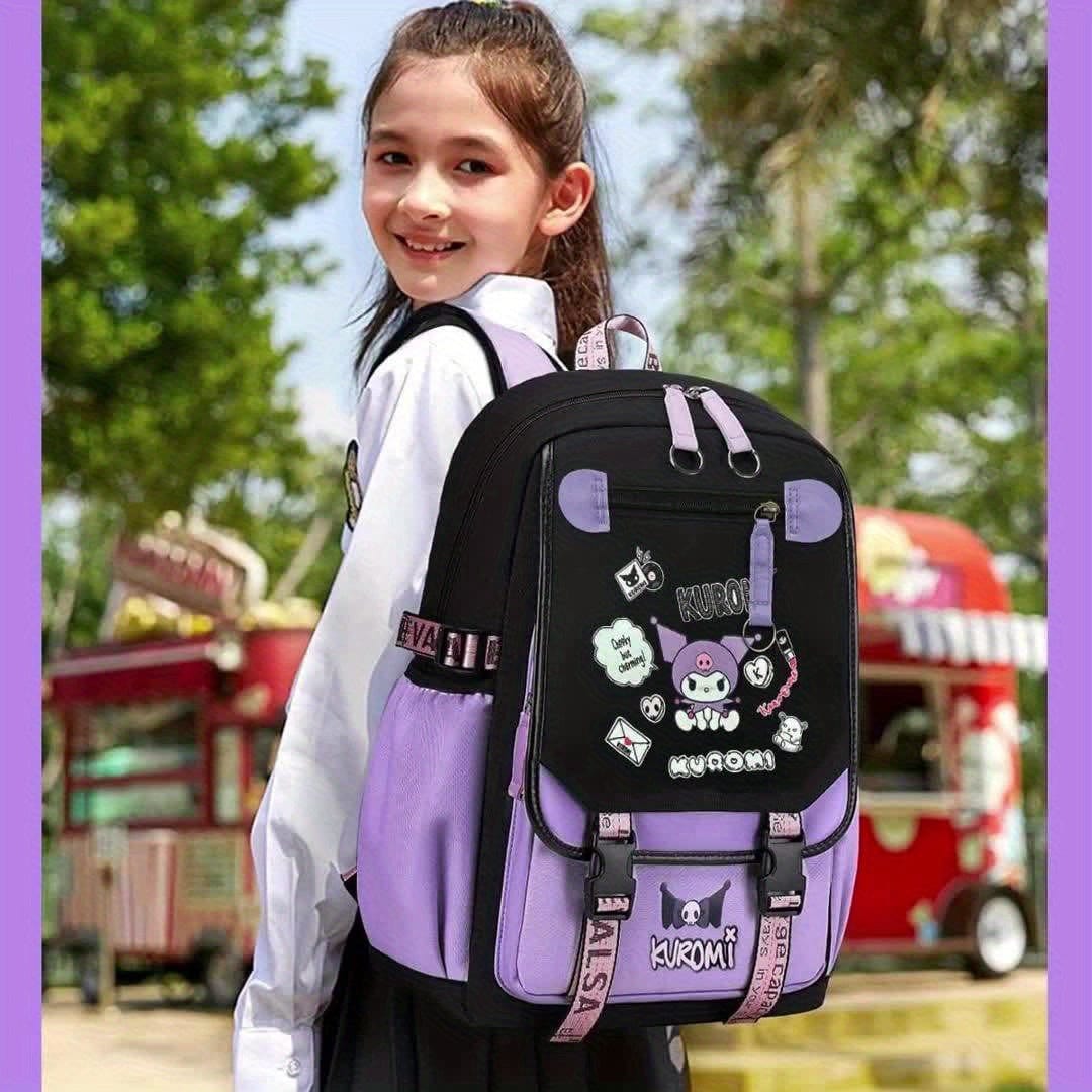 Sac à dos rentrée scolaire enfant illustré, ergonomique et spacieux pour l'école primaire ou collège.
