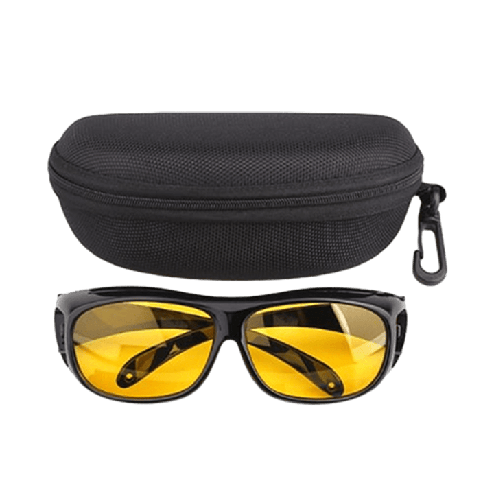 GlareCut : lunettes de conduite nocturne anti-éblouissement. Réduisent fatigue visuelle pour une meilleure sécurité.