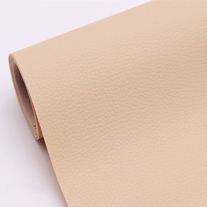 Accessoire polyvalent: patch cuir PU autocollant pour la réparation de diverses surfaces.
