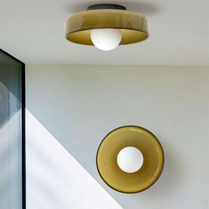 Éclairage LED rond moderne, pour cuisine et salon, alliant design et performance.