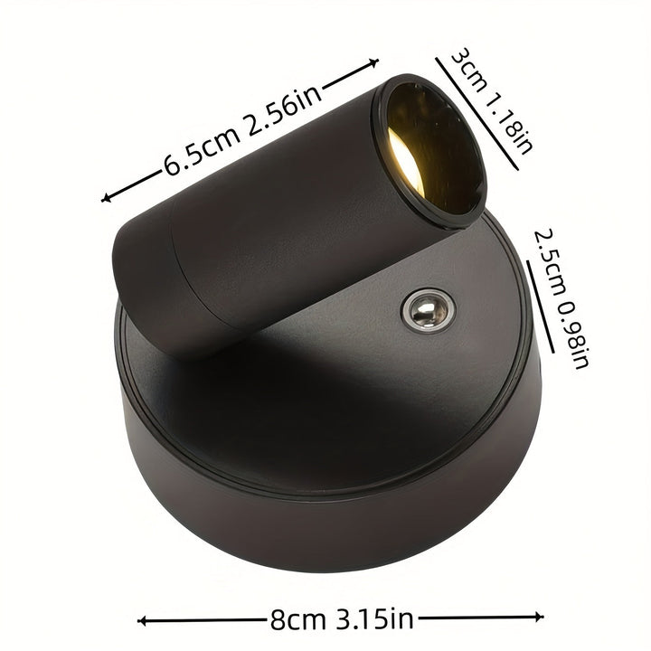 Éclairage décoratif sans fil, lampe spot LED dimmable et tactile pour toute pièce de la maison.