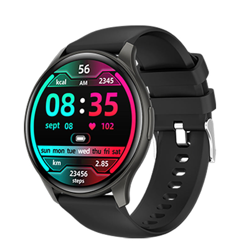 Montre intelligente femme: suivi bien-être, glycémie, tension, FC, oxygène sanguin, qualité sommeil.