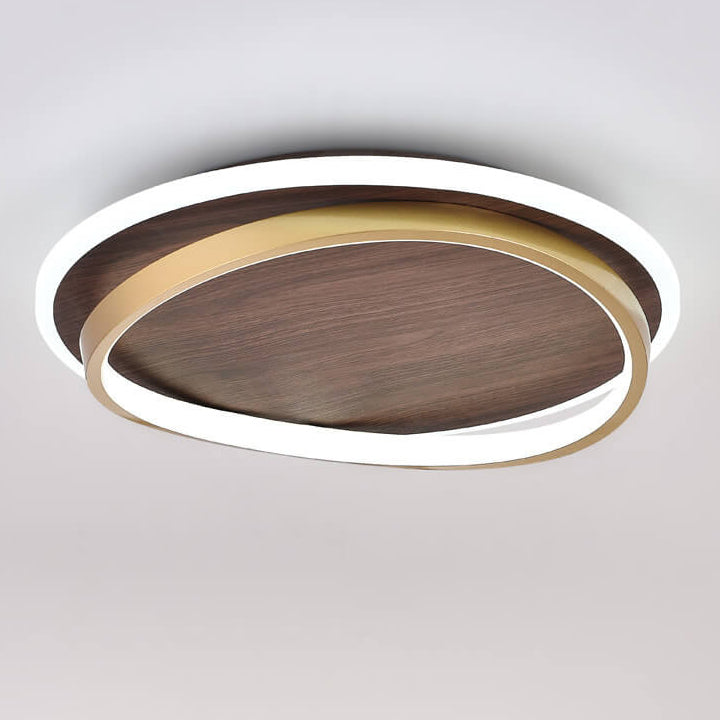 Éclairage de terrasse moderne, plafonnier LED scandinave, résistant, lumière chaude.