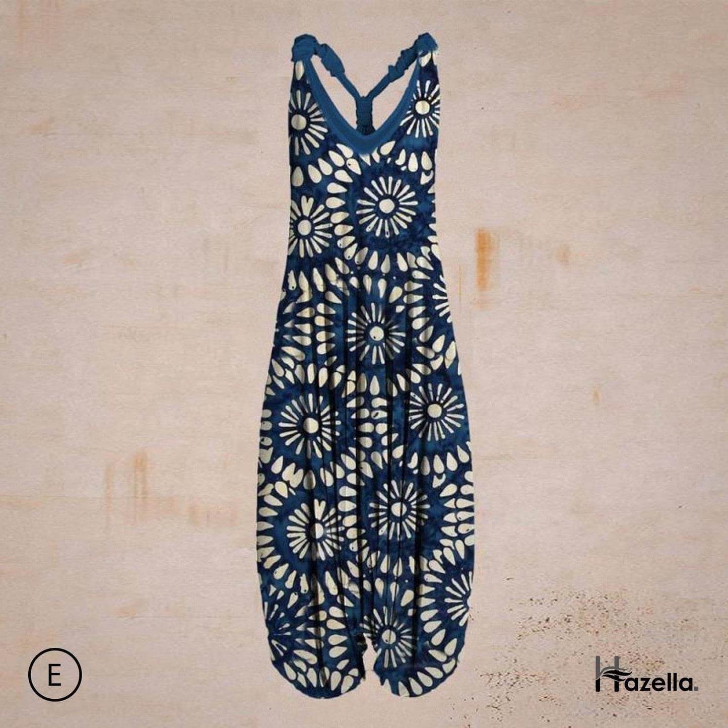 Bohemisk Harem Jumpsuit - Avslappnad Passform