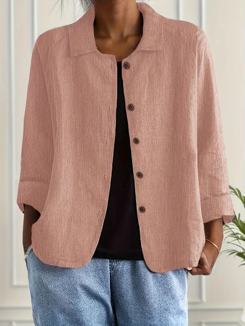 Blouse Sofia élégante pour femme, vêtement léger pour une mode chic ou décontractée.