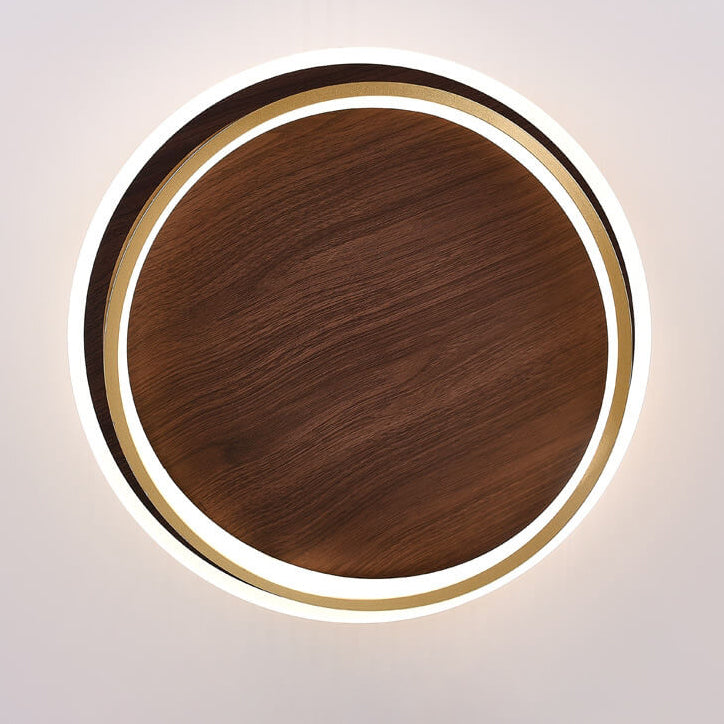 Plafonnier LED extérieur encastré, design scandinave, pour terrasse moderne et jardin.