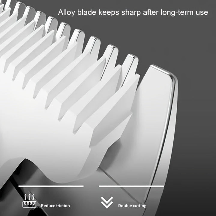 Tondeuse luxe polyvalente pour hommes, coupe cheveux, barbe et détails avec précision sans fil. Rechargeable.