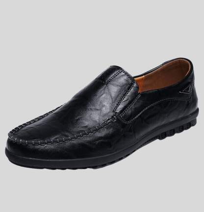 Herrloafers i Äkta Läder – Bekväma Slip-on