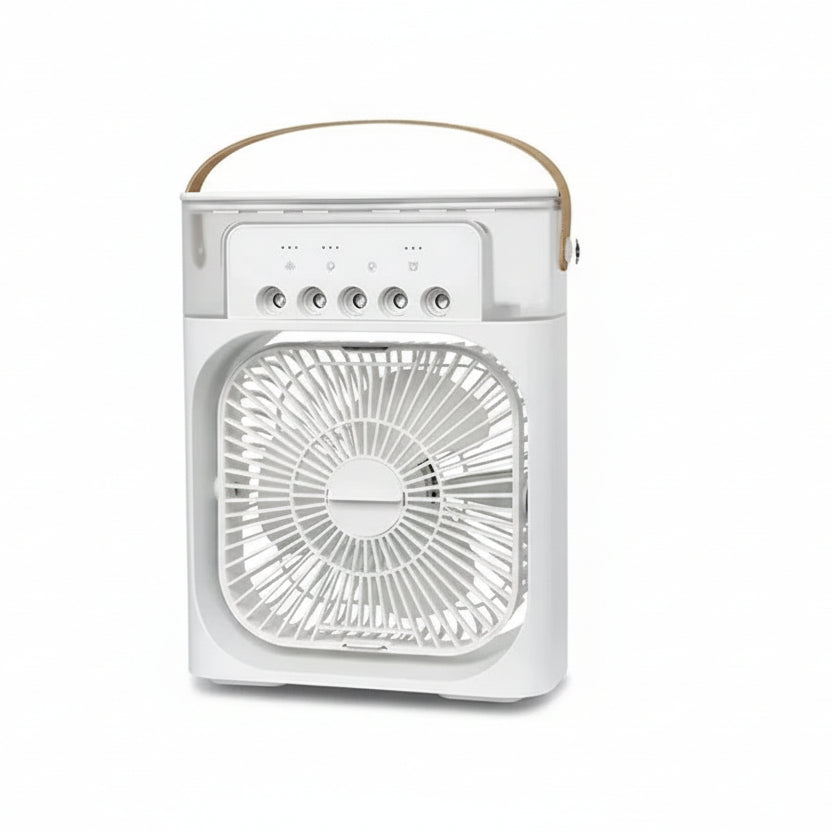 Unité de refroidissement portable 2-en-1: ventilateur et humidificateur pour le bureau, la maison ou la chambre.