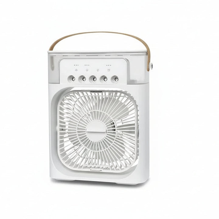 Unité de refroidissement portable 2-en-1: ventilateur et humidificateur pour le bureau, la maison ou la chambre.