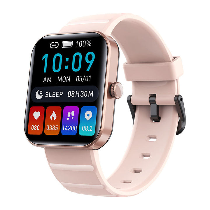 Montre connectée femme, sport: glycémie, tension artérielle, FC, SpO2, moniteur sommeil, étanche.