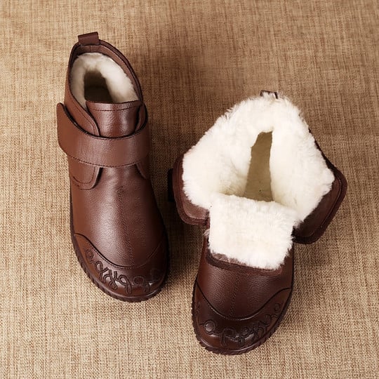 Chaussures d'hiver Rozanne pour femmes, chaudes et stylées. Idéales pour affronter le froid avec élégance.
