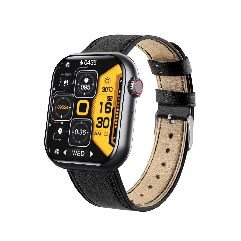 Smartwatch homme, étanche, suivi glycémie, tension, FC, SpO2, analyse sommeil, pour le sport.
