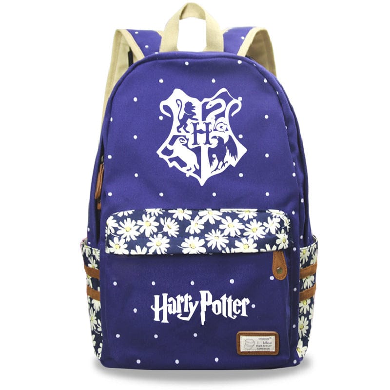 Poudlard lumineux: cartable fille Harry Potter, ergonomique pour une rentrée facile.