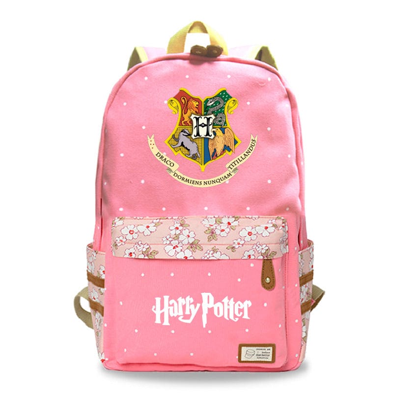 Cartable magique Harry Potter lumineux, ergonomique pour fille, pour une rentrée réussie.