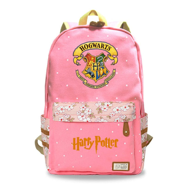 Sac à dos fille Harry Potter lumineux, inspiré Poudlard, idéal pour l'école.