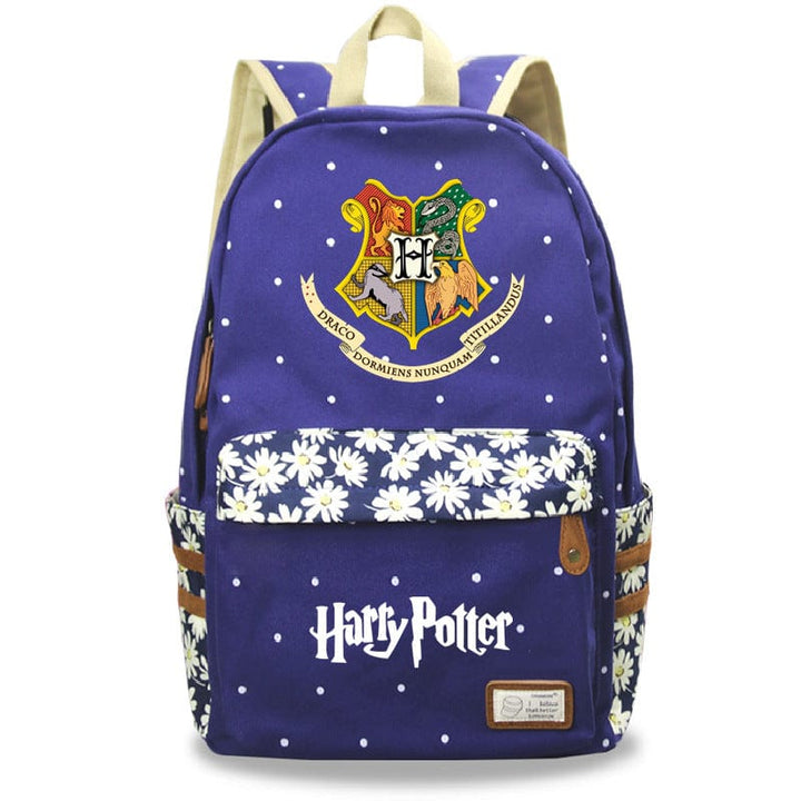 Sac à dos ergonomique fille Harry Potter, lumineux, pour une rentrée enchantée et confortable.