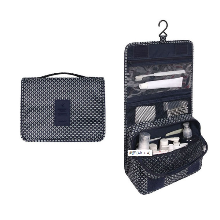 Organisateur de toilette suspendu, étanche, avec crochet, tous vos produits.