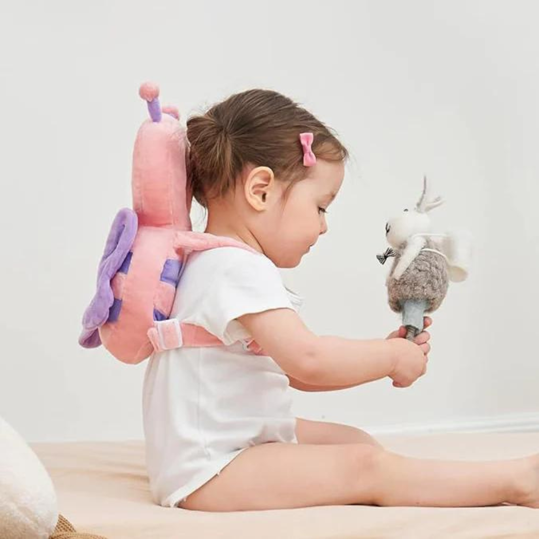 Protection bébé anti-choc LittleGuard, coussin dorsal pour la sécurité des bébés qui rampent et marchent.