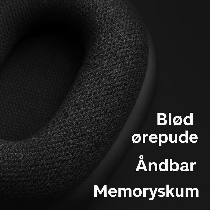 Casque audio portatif Macpod Pro avec coussinets doux, idéal pour la musique et les appels clairs.