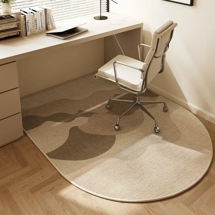 Tapis de bureau pour espaces de travail et gaming. Assure une protection efficace et un mouvement fluide de la chaise.