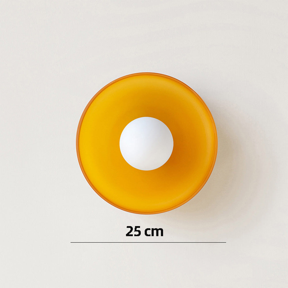 Plafonnier LED design rond, lumière efficace pour cuisine contemporaine.