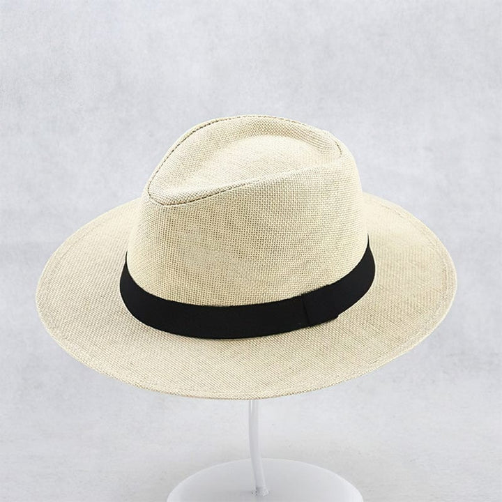 Accessoire de mode: chapeau unisexe classique fait main pour l'été, style intemporel.