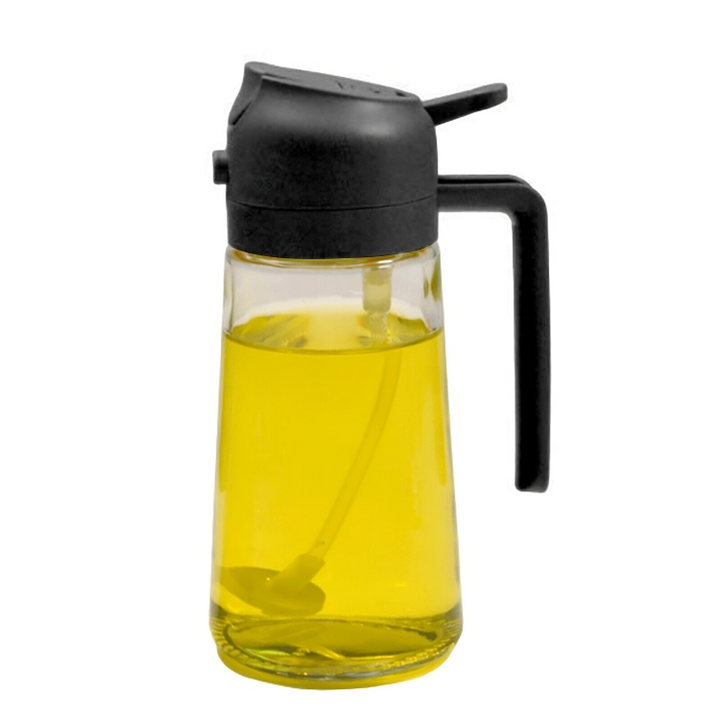 Vaporisateur OilLux, l'ustensile de cuisine idéal pour dosage précis d'huile et vinaigre.