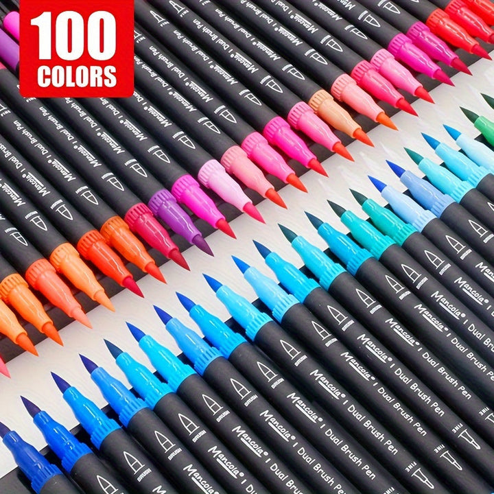 Illustration colorée réalisée avec les feutres double pointe. Idéal pour le coloriage et les projets créatifs.