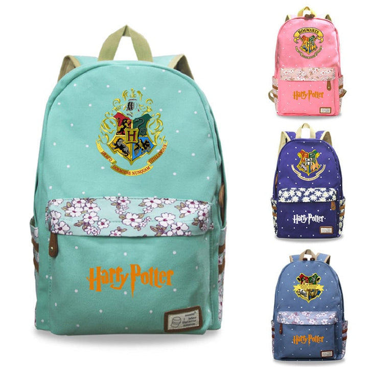 Cartable fille Harry Potter lumineux pour la rentrée scolaire, Poudlard, ergonomique.