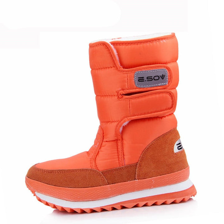 Élégantes bottes imperméables pour femmes, parfaites pour l'automne et l'hiver, protection contre le froid.