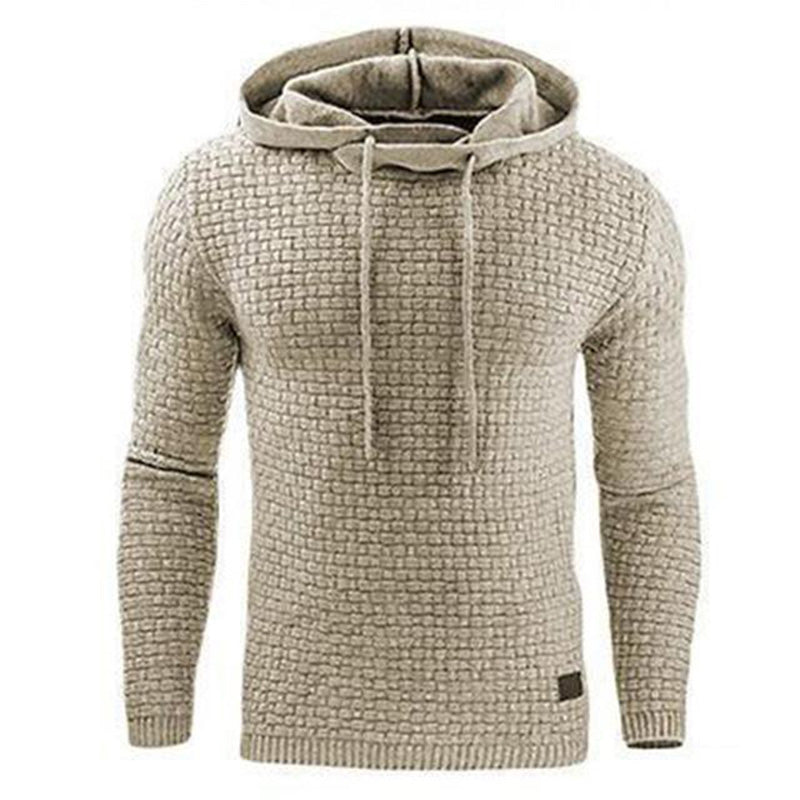 Pull à capuche homme, design épuré, idéal pour un confort moderne et un style polyvalent.