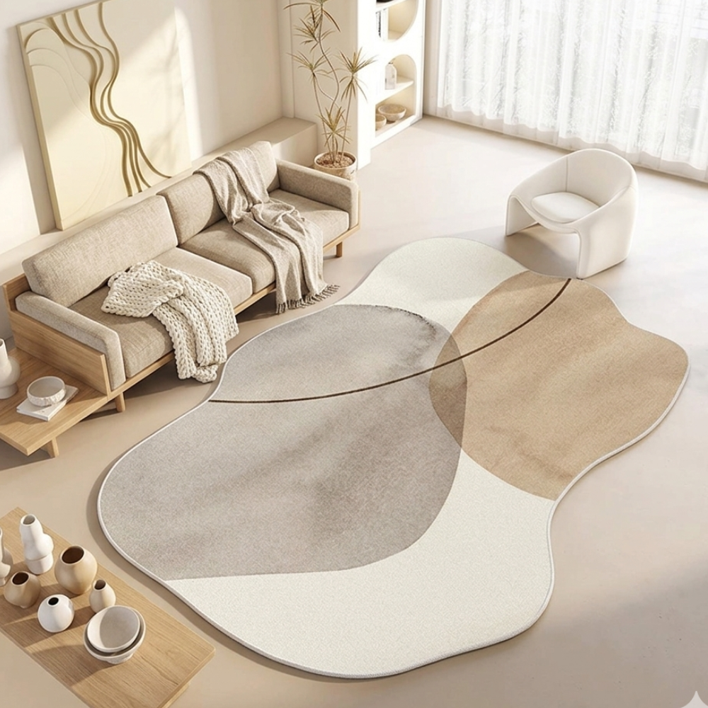 Tapis lavable Novara pour un confort optimal, design japonais et antidérapant.