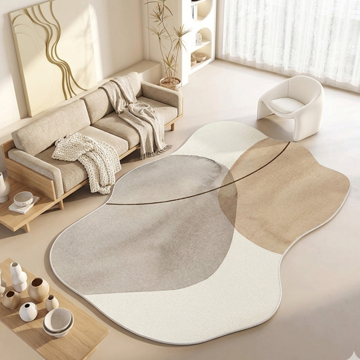 Tapis lavable Novara pour un confort optimal, design japonais et antidérapant.