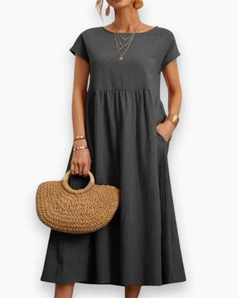 Robe longue femme estivale, légère et fluide. Élégante ou décontractée, pour un confort maxi tout l'été.