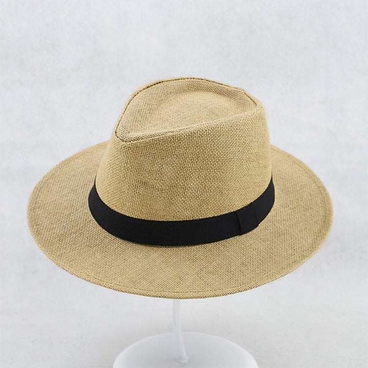 Protection solaire élégante: chapeau d'été unisexe classique, fait main, style équateur.
