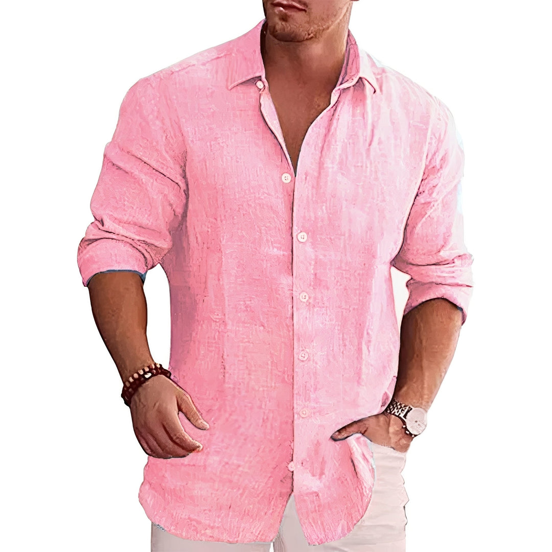 Chemise homme slim fit blanche, coupe moderne et élégante, parfaite pour bureau ou soirée. Tissu confortable.
