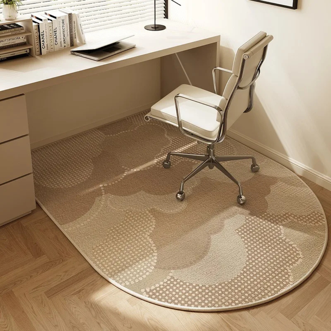 Revêtement de sol protecteur, résistant et antidérapant pour chaise de bureau. Préserve l'esthétique de votre intérieur.