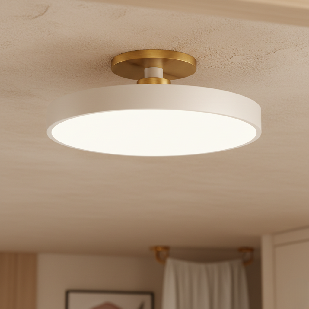 Design minimaliste : luminaire encastré LED bicolore, parfait pour un éclairage élégant.