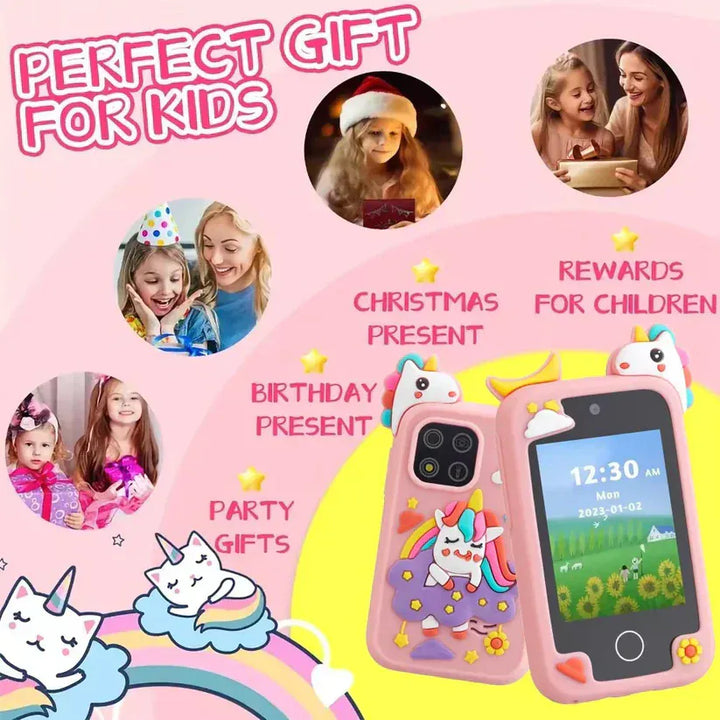 Jeu interactif et éducatif pour enfants, ce smartphone stimule l'apprentissage et le développement sensoriel.