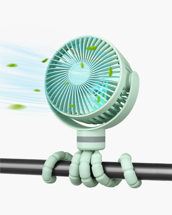 Fraîcheur instantanée garantie avec ce ventilateur USB portable et pliable.