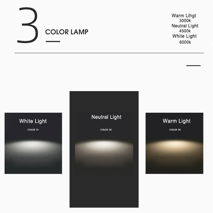 Plafonnier LED extérieur scandinave, lumière blanche, idéal pour terrasse moderne.