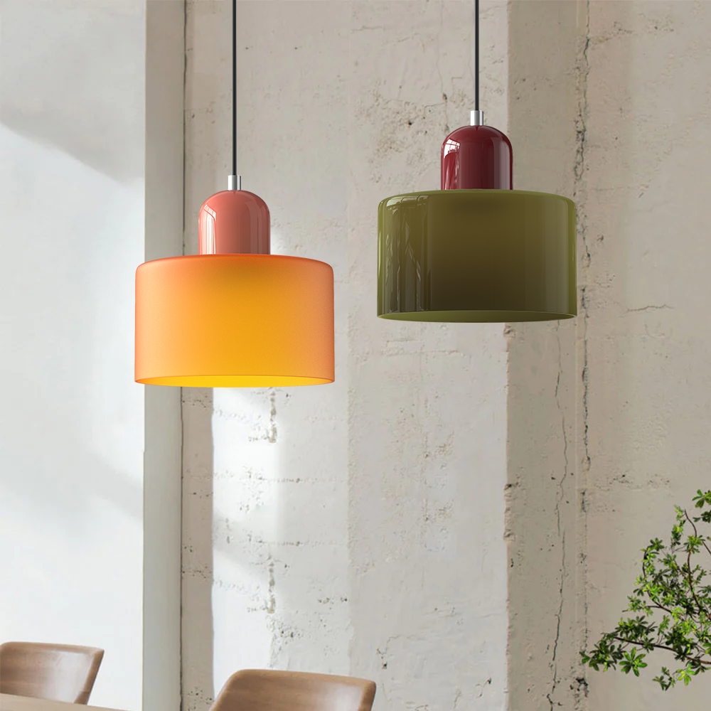 Suspension Lumisio style Bauhaus, design moderne pour salon ou salle à manger, éclairage élégant.