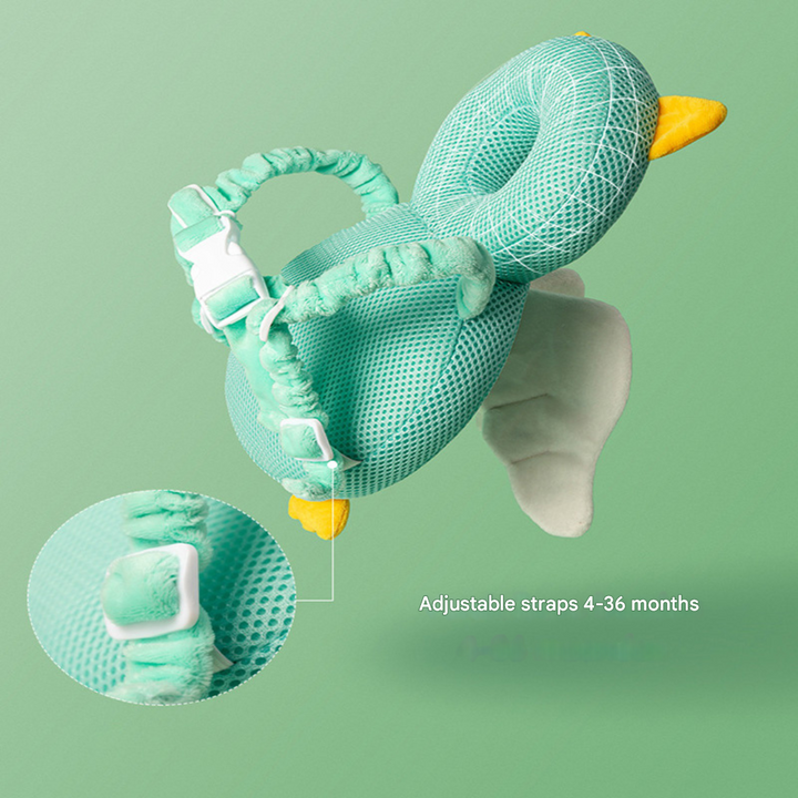 Coussin de protection pour bébé LittleGuard, motif "petit éléphant", sécurité anti-choc pour les premiers pas.