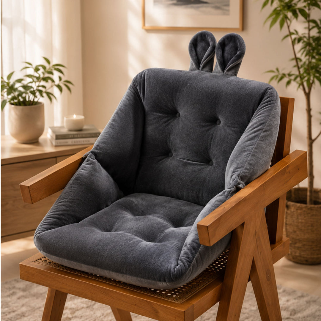 Coussin ergonomique universel pour soulager la pression sur le coccyx. Parfait pour la maison, le bureau et la voiture.