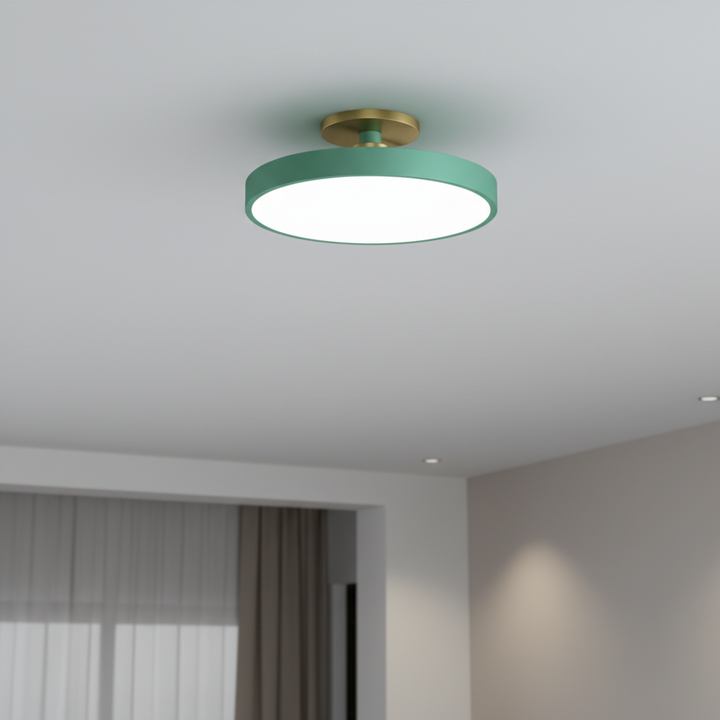 Spot encastré LED bicolore, lumière chaude/froide, pour une décoration intérieure moderne.