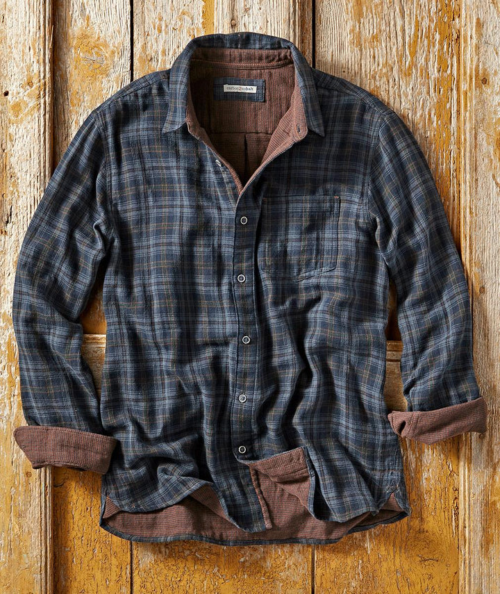Chemise western rayée Sawyer pour homme, style cowboy vintage décontracté, look authentique.